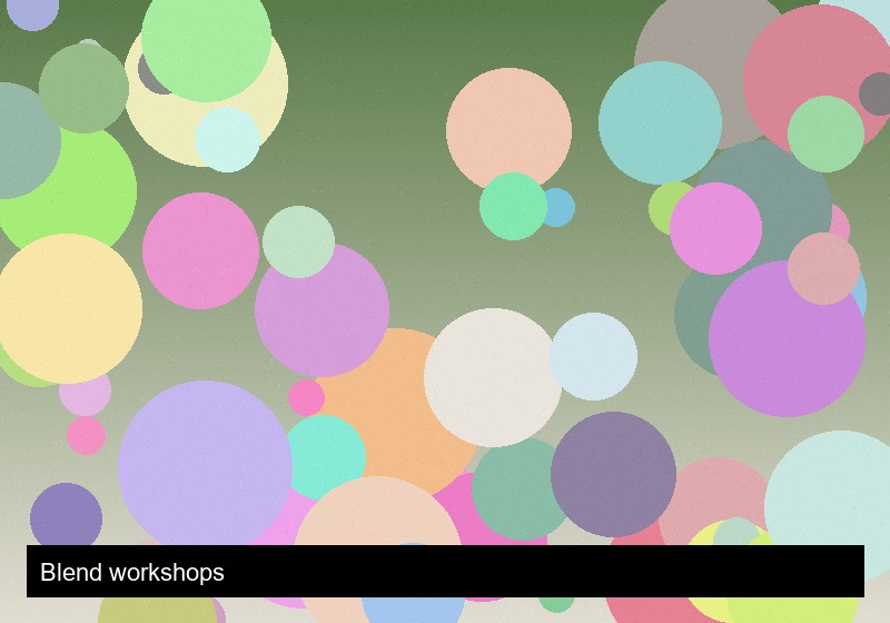 Blend workshops at Nonrenonve Tea